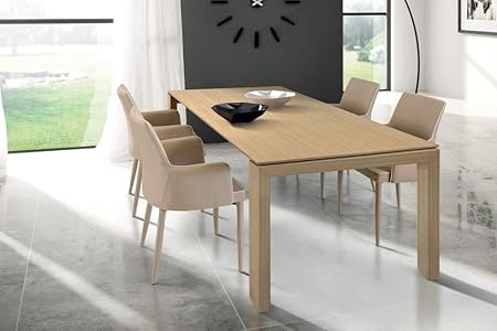 Tavolo Da Pranzo Moderno Di Design Allungabile Cm 90 X 160