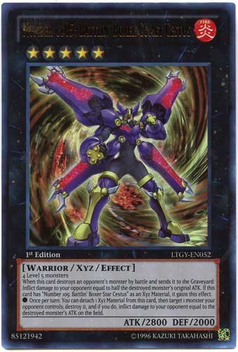 Yu-Gi-Oh! - Number C105: Battlin' Boxer Comet Cestus (LTGY-EN052) - Lord of the Tachyon Galaxy - 1st Edition - Ultra Rare