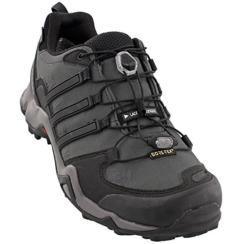 Adidas Outdoor 2017 Mens Terrex Swift R GTX Running Shoes - BB4625 (Dark Grey/Black/Granite - 13)