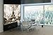 Photo Wallpaper – Eiffel Tower – Picture Decoration France Capital Paris City Landmark Architectural Monument Radio Tower Look-Out Image Decor Wall Mural (82.7x55.1in - 210x140cm)