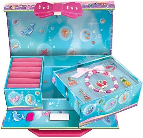 ジュエリーボックス キッズ 宝石箱 子供 女の子 ダイアルロック式の鍵付き秘密ボックス