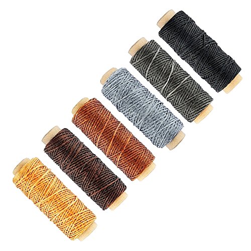 image for Luokaa 15 PCS Leather Craft Tools Kit, Hand Sewing Needles Sewing Stit