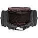Plambag Large Canvas Duffel Bag Overnight Travel Tote Weekend Bag Dark Gray