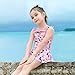 Miniatree Toddler Girls Swimsuit Skirt - Kid One Piece Swimwear Baby Bathing Suit Cute Swimming Rash Guards