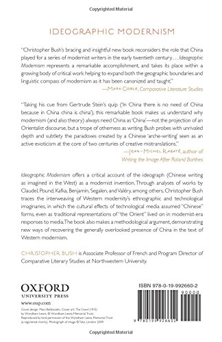 Ideographic modernism : China, writing, media