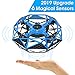 Hand Operated Drone for Kids Toddlers Adults, Rodeo Hands Free UFO Flying Toys for Boys and Girls, Hand Controlled Mini Drones Covered with 6 Infrared Sensors, Self Flying UFO Party Game Toys