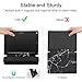 ESR Marble Trifold Smart Case for iPad 9.7 2018/2017, Lightweight Smart Cover with Auto Sleep/Wake, Microfiber Lining, Hard Back Cover for iPad 9.7 iPad 5th / 6th Generation, Black Marble