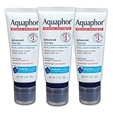 Aquaphor Healing Ointment With Touch-Free Applicator - For Dry, Chapped Skin - 3 oz. Tube (Pack of 3)
