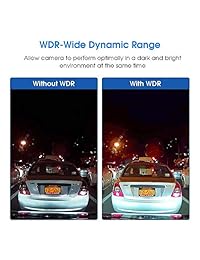 Dash Cam para automóviles, 1080 P Full HD Camiones de la cámara del tablero delantero que conducen el registrador con cámaras de tablero de instrumentos de la visión nocturna estupenda para vehículos