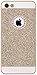 5C Case, I'EXCEL Luxury Beauty Hybrid Hard PC Shiny Bling Glitter Sparkle with Crystal Rhinestone Cover Case for iphone 5C (Gold)
