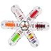 Coolnice No Tie Shoelaces for Kids & Teenagers Outdoor Sport Waterproof Silicone Elastic Shoe Laces