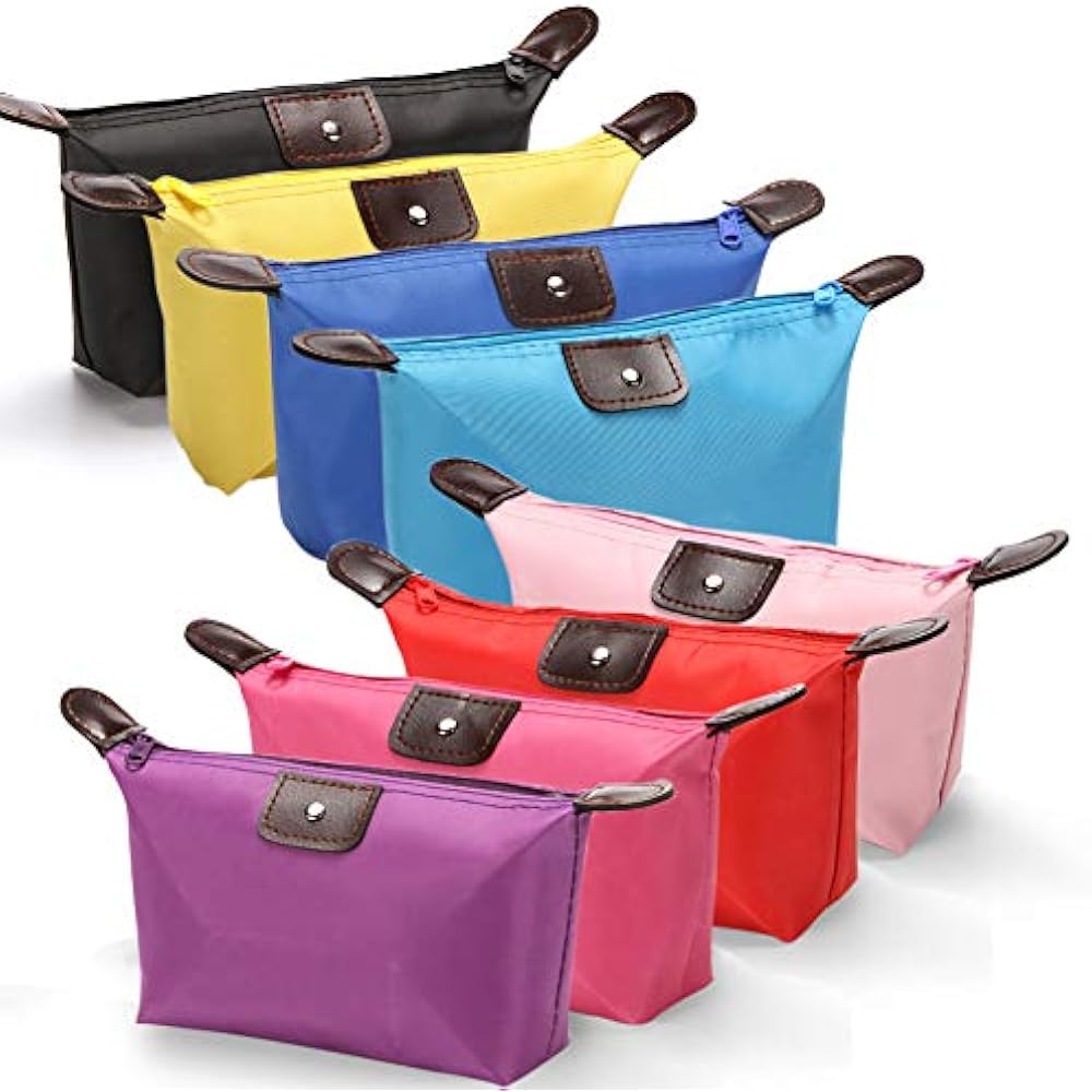 Cosmetic Bags Toiletry For Women 8 Pack Toiletries Organizer