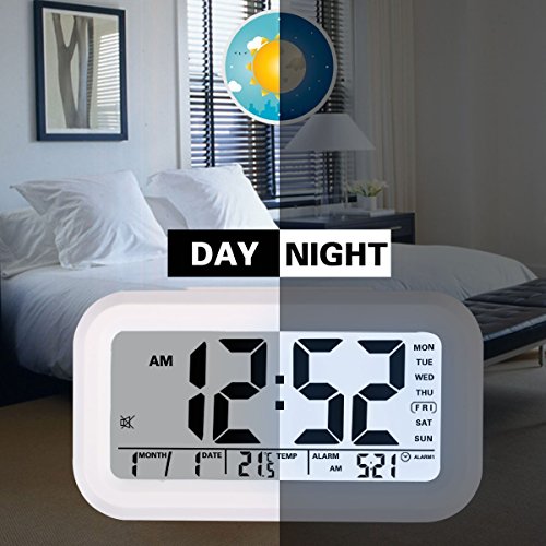 lowcost Alarm Clock, Aitey Talking Alarm Clock with Large Digital