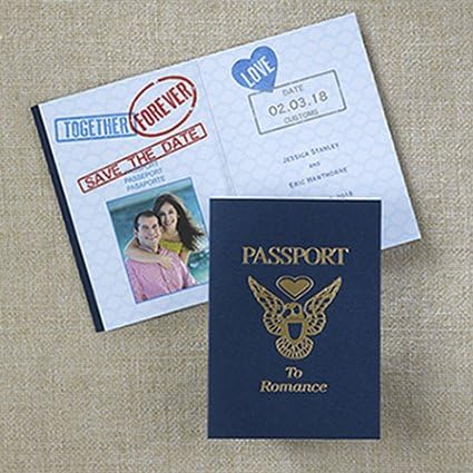100 Passport to Romance - Save the Date