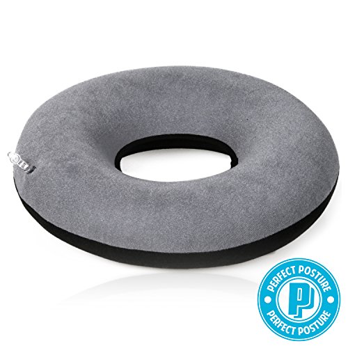 Inflatable donut cushion and pump (15"): #1 recomm…