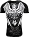 Konflic NWT Men's Saint's Royalty Graphic Designer MMA Muscle T-Shirt L Black