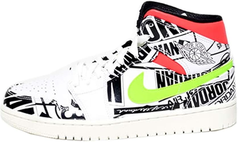 Amazon ナイキ Air Jordan 1 Mid エアジョーダン スニーカー メンズ 1 Mid Multi Color 119 マルチカラー Us9 5 27 5cm 並行輸入品 Nike ナイキ バスケットボール