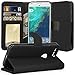Google Pixel XL Case, TAURI [Stand Feature] Wallet Leather Case with Card Pockets Protective Case Flip Cover For Google Pixel XL - Black