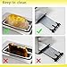 12 Pack Toaster Bags Reusable - Yokgrass 3 Sizes Nonstick Toast Bags for Heat Resistant - Perfect for Grilled Cheese Sandwiches, Chicken, Pizza, Pastries, Panini