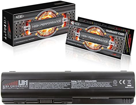 LB1 High Performance Battery for HP Pavilion DV6-2173cl, Part #: 010741-S3T23C01, 462890-542, KS526AA Laptop Notebook Computer PC [5200mAh 10.8V 6Cells]