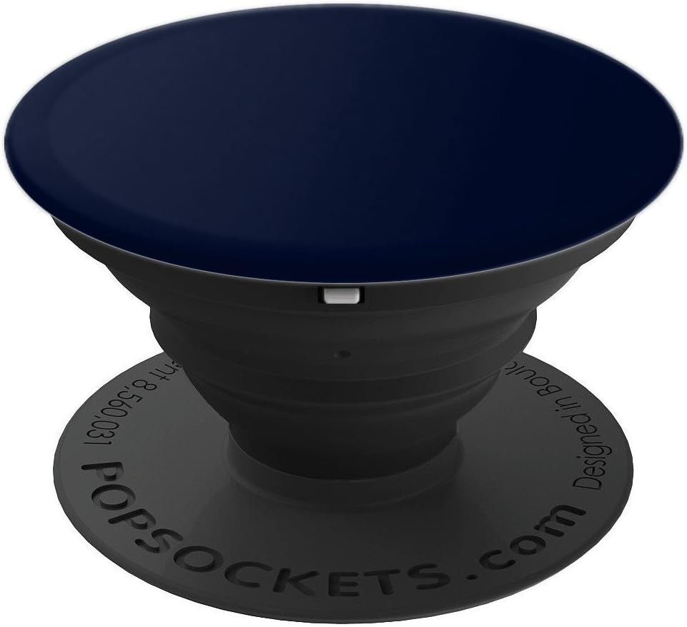 Deep Blue Pop Socket - Solid Color PopSockets Grip and Stand for Phones and Tablets