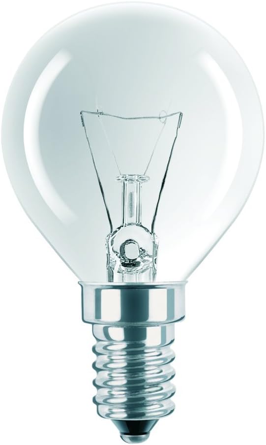 Philips 40W SES Mini Globe Clear Bulb, Pack of 2 Amazon.co.uk Kitchen