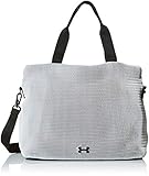 Under Armour Women's Cinch Mesh Tote, White (100)/Black, One Size