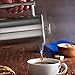 VonShef Double Wall French Press Satin Polished Stainless Steel Cafetiere Coffee Filter with Measuring Spoon and Sealing Clip, 8 Cup