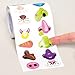 Baker Ross Assorted Nose Stickers (Pack of 400) Self Adhesive Puffy Scrapbook Stickers