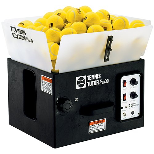 Tennis Tutor Pro Lite BatteryPowered Tennis Ball Machine Amazon.co.uk