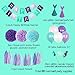 The Mermaid Party Supplies - 88 Pack Mermaid Birthday Party Decorations for Girls Birthday Party Baby Shower Bridal Shower Decorations Little Mermaid Party Under the Sea Ariel Birthday Party -