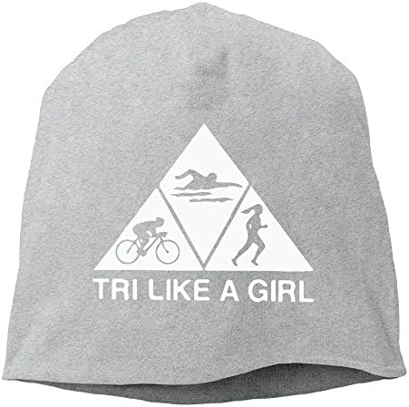 Triathlon Like A Girl Beanies Cap For Men Women