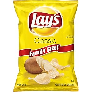 Image of Lay's Classic Family Size Potato Chips, 10 Ounce