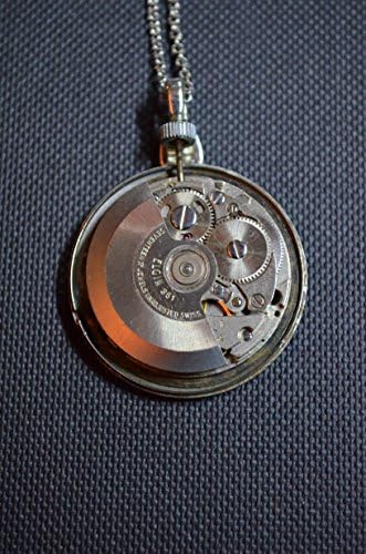 Antique Automatic Watch Movement Necklace