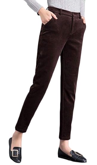 corduroy ankle pants