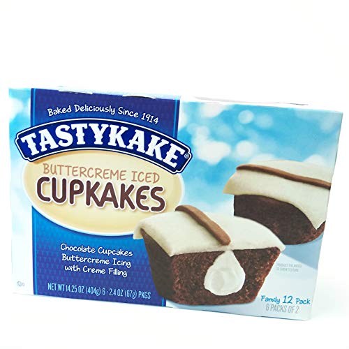 Tastykake Chocolate Lovers Variety Pack | 4 Boxes Snack Cakes | Chocolate Cupcakes, Creme Filled Cupkakes, Buttercreme Iced Cake, Chocolate Kandy Kakes