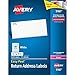 Avery Mailing Address Labels, Laser Printers, 9,200 Labels, 1/2 x 1-3/4, Permanent Adhesive (5167)