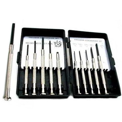 11pc Micro Precision Screw and Screwdriver Set