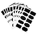 Chalkboard Labels Set Includes 96 Premium Reusable Chalkboard Stickers with 1 White Chalk Marker for Labeling Jars, Parties, Craft Rooms, Weddings and Organize Your Home & Kitchen