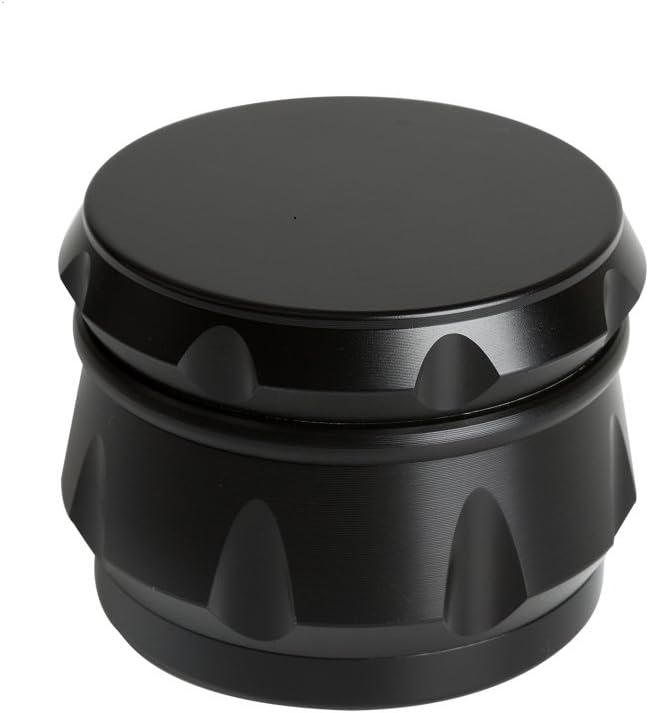 Herbal Grinder, Drums Style Design, Zinc Alloy, 4-pieces