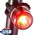 Night ProVision™ USB Rear Bike Light Micro Rechargeable LED 100% NIPRO RED (1 Pack)