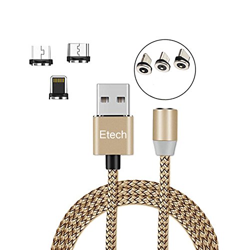 Magnet usb cable charge cable magnetic for lightning ty…