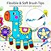60 Colors Brush Markers Dual Tip Art Pens, Homecube Fine Liner Art Markers for Adult Coloring Books, Drawing, Painting, Writing Calligraphy