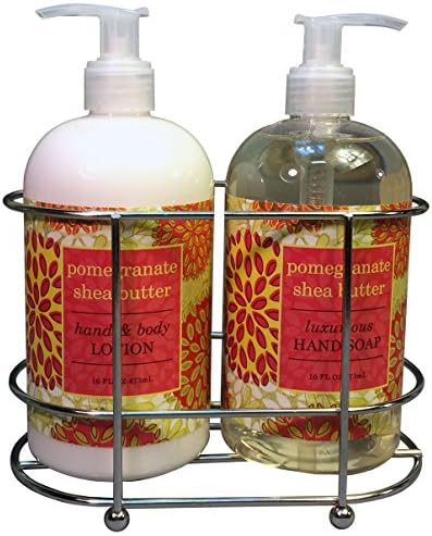 Greenwich Bay Trading Co. Shea Hand & Body Duo Sink Set (Pomegranate Shea)