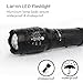 Larnn Tactical Flashlight, Defiant Led Flashlight 5 Light Modes Zoomable & Weather Resistant Flashlights (1-Pack)