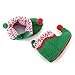Itaar Baby Boots Toddler Infant Christmas Elf Crib Shoes Winter Snow Booties Soft Warm