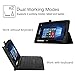 Fintie Case for Nextbook Flexx 9 Tablet, Premium Vegan Leather Folio Cover with Auto Wake and Sleep Feature for Nextbook Flexx 9 8.9 Inch NXW9QC132 Tablet Detached Windows 10 Laptop Notebook, Black