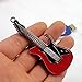 CHUYI Metal Guitar Shape 8GB USB 2.0 Flash Drive Waterproof Pen Drive Date Storage Memory Stick Thumb Drive(Red)