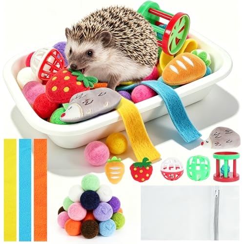 JARJARPLG Hedgehog Enrichment Set