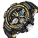 Kids Watches Outdoor Sports Children Watch Quartz Watch Boy Girls LED Digital Alarm Wristwatch Yellow